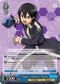 "Eugeo's Partner" Kirito