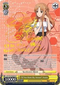 "If You Want My Answer" Asuna (SP)