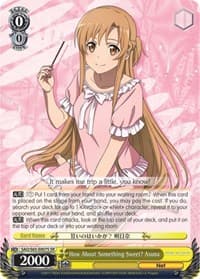 How About Something Sweet? Asuna (SR)
