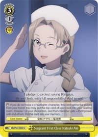 Sergeant First Class Natsuki Aki