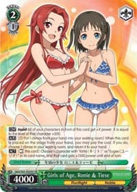 Girls of Age, Ronie & Tiese (SR)