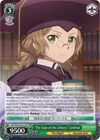 "The Sage of the Library" Cardinal (SR)