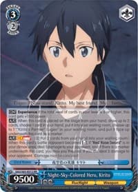 Night-Sky-Colored Hero, Kirito