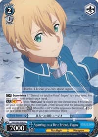 Spurring on a Best Friend, Eugeo