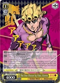 The One Chosen by Fate, Giorno (JJR) (Gold Stamp)