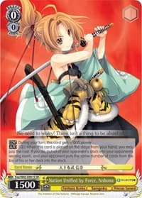 Nation Unified by Force, Nobuna (SR)