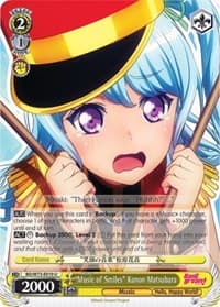"Music of Smiles" Kanon Matsubara