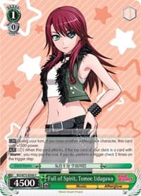 Full of Spirit, Tomoe Udagawa