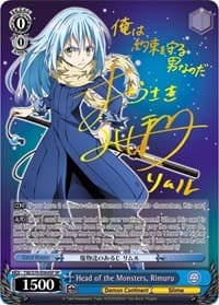 Head of the Monsters, Rimuru (SP) (Gold Signature)