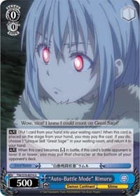 "Auto-Battle Mode" Rimuru