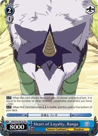 Heart of Loyalty, Ranga