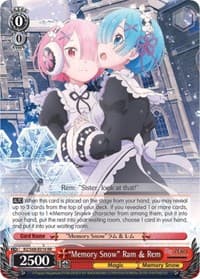 "Memory Snow" Ram & Rem