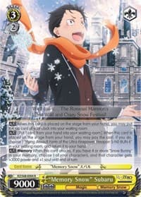 "Memory Snow" Subaru