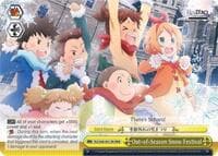 Out-of-Season Snow Festival (RRR)