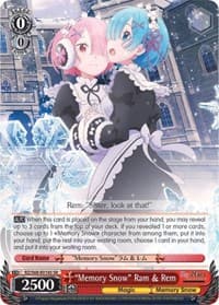 "Memory Snow" Ram & Rem (SR)