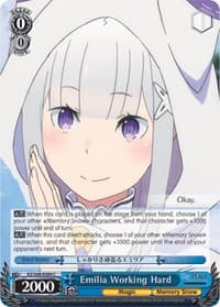 Emilia Working Hard