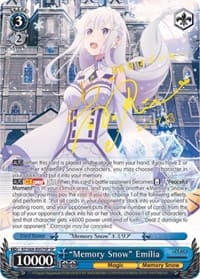 "Memory Snow" Emilia (SP)