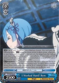 I Worked Hard! Rem