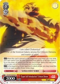 "Expert Self-Introduction" Crimson Demon (D)