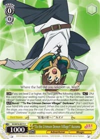 "To the Crimson Demon Village!" Kazuma