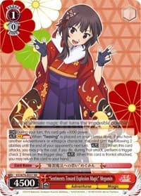 "Sentiments Toward Explosion Magic" Megumin