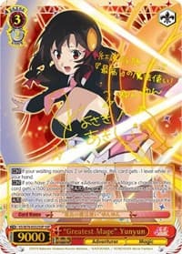 "Greatest Mage" Yunyun (SSP) (Gold Stamp)