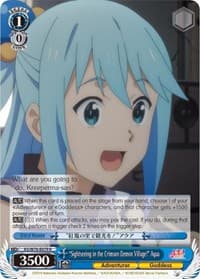 "Sightseeing in the Crimson Demon Village!" Aqua