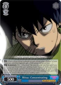 Ritsu: Concentrating (SR)