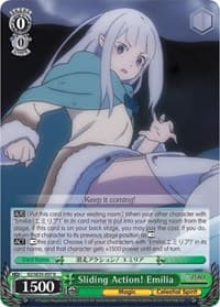 Sliding Action! Emilia