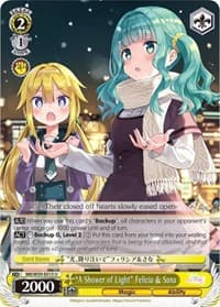 "A Shower of Light" Felicia & Sana
