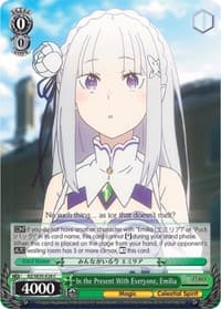 In the Present With Everyone, Emilia (Parallel Foil)