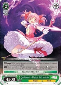 Qualities of a Magical Girl, Madoka