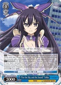 "For the Sky and the Sword" Tohka