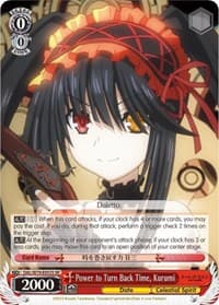 Power to Turn Back Time, Kurumi (SR)