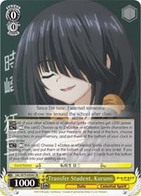 Transfer Student, Kurumi (SR)
