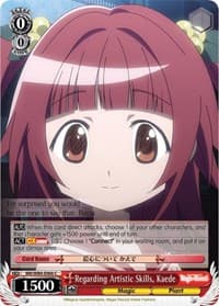 Regarding Artistic Skills, Kaede