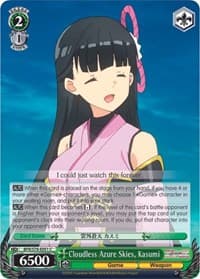 Cloudless Azure Skies, Kasumi