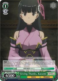 Giving Thanks, Kasumi