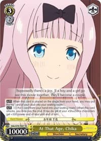 At That Age, Chika
