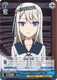Shirogane's Lineage? Kei (RRR)