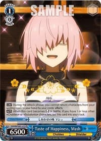 Taste of Happiness, Mash (Winner)
