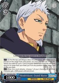 Hendrickson: Grand Master