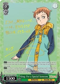 King: For a Special Someone (SP)