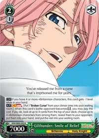 Gilthunder: Smile of Relief