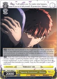 "Special Existence" Shirou