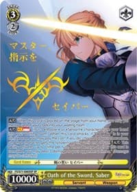 Oath of the Sword, Saber (SP)
