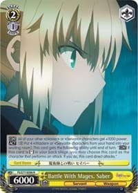 Battle With Mages, Saber