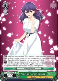 "spring song" Sakura