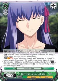 Blissful Days, Sakura (SR)