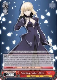 Smiling, Saber Alter